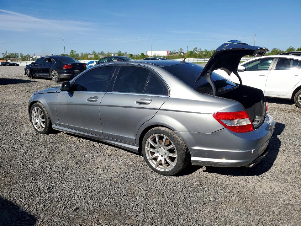 2008 Mercedes-benz C class VIN WDDGF85X68F150808 COPART salvage auction — REAR END, ON - PERMIT SALVAGE, sold $250 on 2026-07-28 (photo 2)