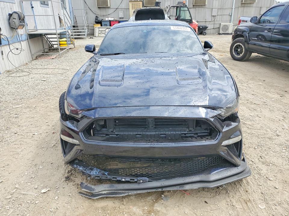 2021 Ford Mustang VIN 1FA6P8CF5M5153038 COPART salvage auction — FRONT END, Ca - Salvage Certificate, sold $14,400 on 2026-07-02 (photo 5)