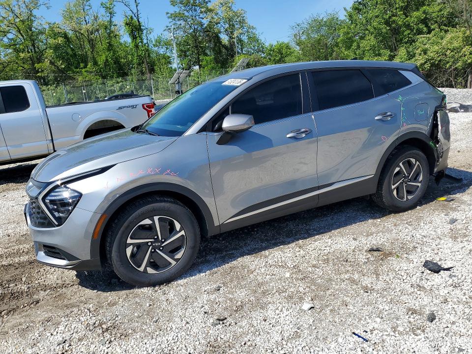 2024 Kia Sportage VIN KNDPUCDG0R7122227 COPART salvage auction — REAR END, Id - Salvage Certificate Of Title, sold $3,600 on 2026-07-28 (photo 1)