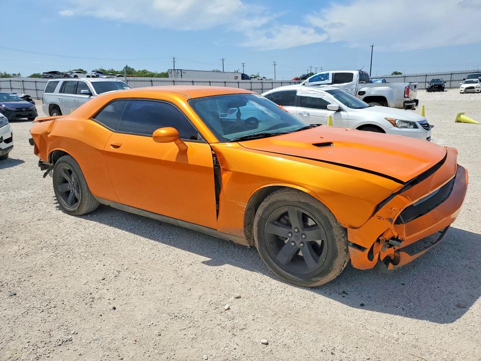 2014 Dodge Challenger VIN 2C3CDYAG2EH244817 COPART salvage auction — FRONT END, Tx - Bonded Title - Salvage, sold $1,400 on 2026-07-02 (photo 4)
