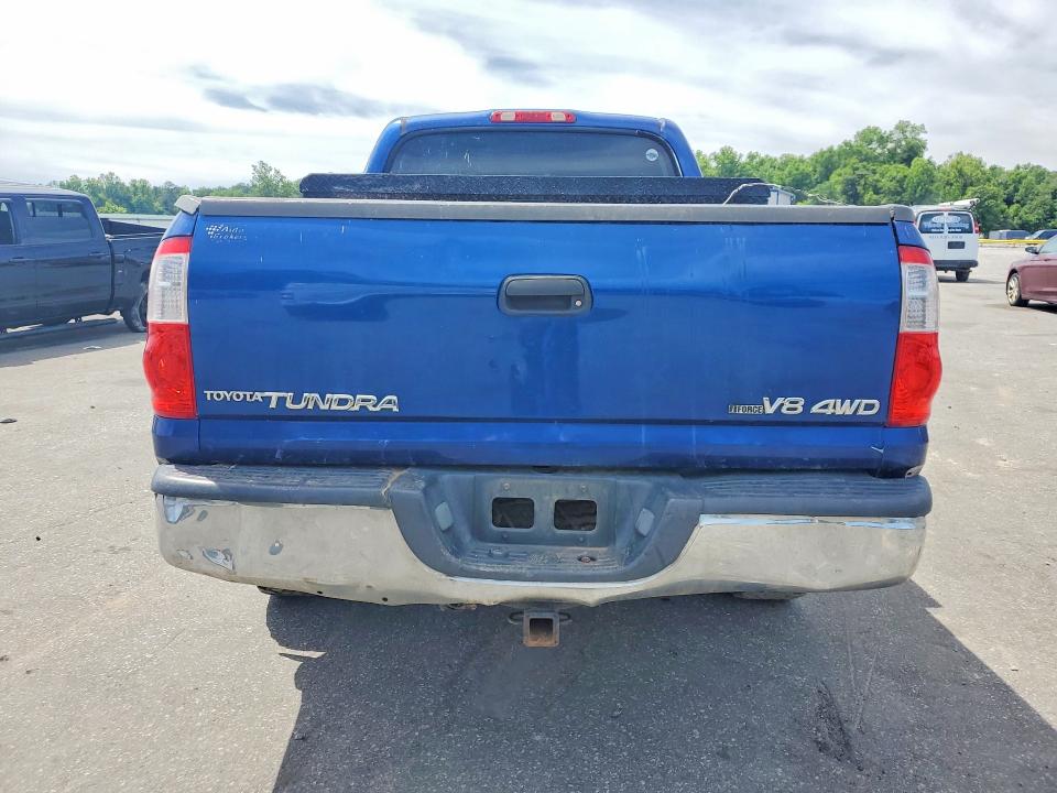 2006 Toyota Tundra VIN 5TBDT44166S511715 COPART salvage auction — FRONT END, Nc - Salvage Certificate Of Title, sold $1,250 on 2026-07-23 (photo 6)