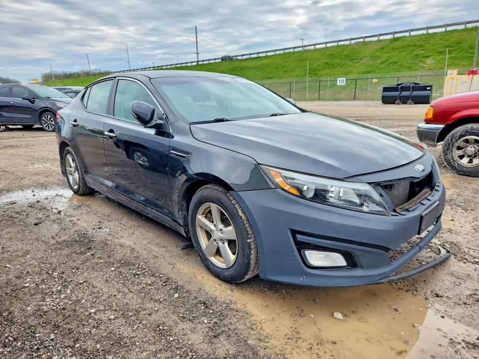 2015 Kia Optima VIN 5XXGM4A78FG467633 COPART salvage auction — HAIL, Oh - Certificate Of Title, sold $325 on 2026-07-08 (photo 4)