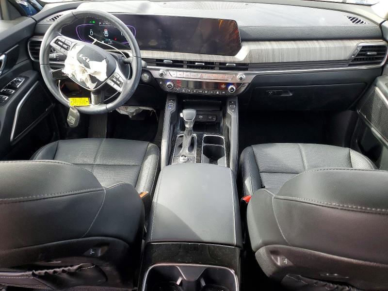 2025 Kia Telluride VIN 5XYP3DGC4SG595722 COPART salvage auction — FRONT END, Id - Salvage Certificate Of Title, sold $15,100 on 2026-07-14 (photo 8)