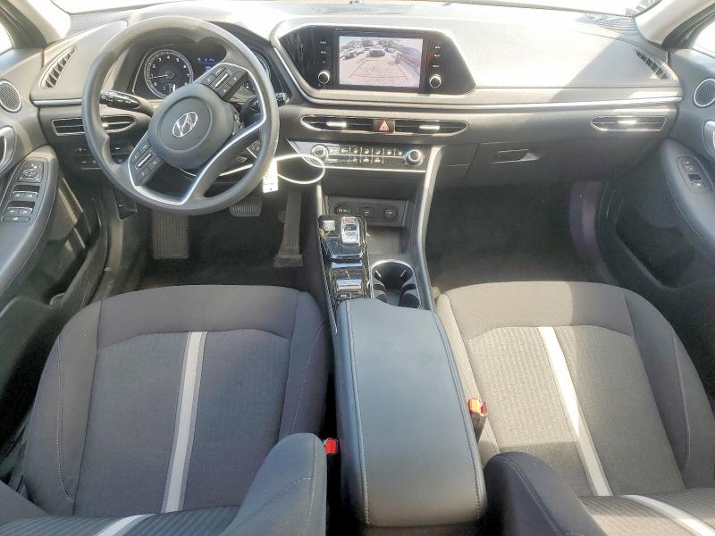 2023 Hyundai Sonata VIN KMHL24JA8PA286363 COPART salvage auction — REAR END, MA - CERT OF TITLE-SALVAGE, sold $10,900 on 2026-07-29 (photo 8)