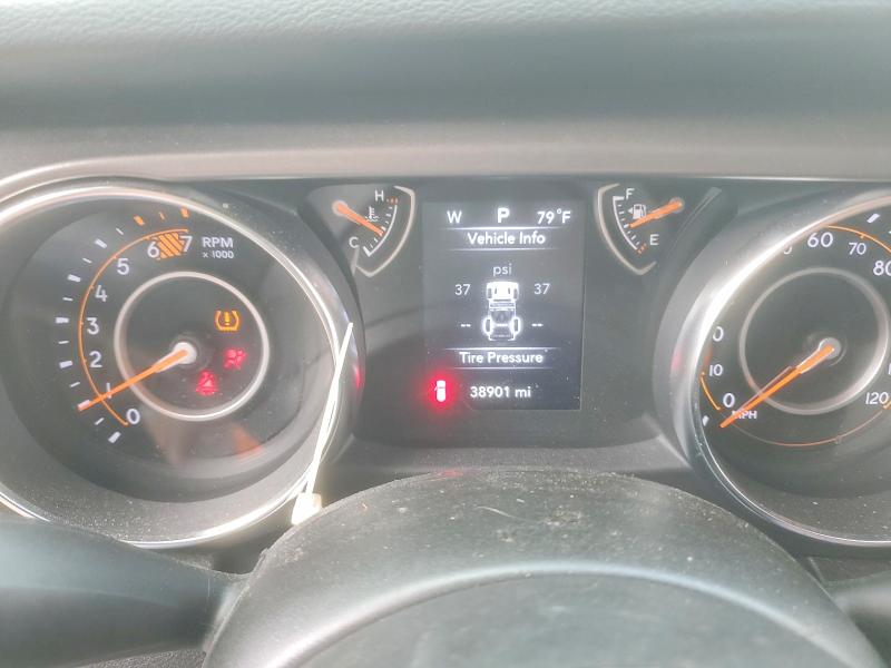 2023 Jeep Wrangler / VIN 1C4GJXAN9PW656476 COPART salvage auction — FRONT END, Tx - Salvage Vehicle Title, sold $12,100 on 2026-07-09 (photo 9)