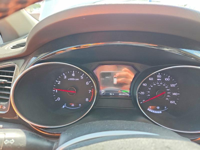 2016 Kia SEDONA VIN KNDMC5C14G6170847 COPART salvage auction — FRONT END, Salvage Title, sold $1,050 on 2026-07-10 (photo 9)