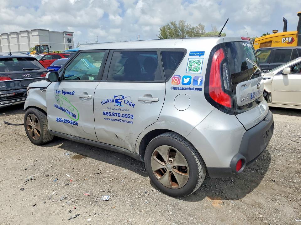2016 Kia Soul VIN KNDJN2A26G7863159 COPART salvage auction — SIDE, Fl - Certificate Of Destruction, sold $750 on 2026-07-31 (photo 2)