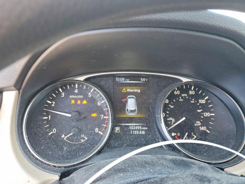 2016 Nissan VIN KNMAT2MT4GP629189 COPART salvage auction — FRONT END, Oh - Cert Of Title-Salvage, sold $1,750 on 2026-07-06 (photo 9)