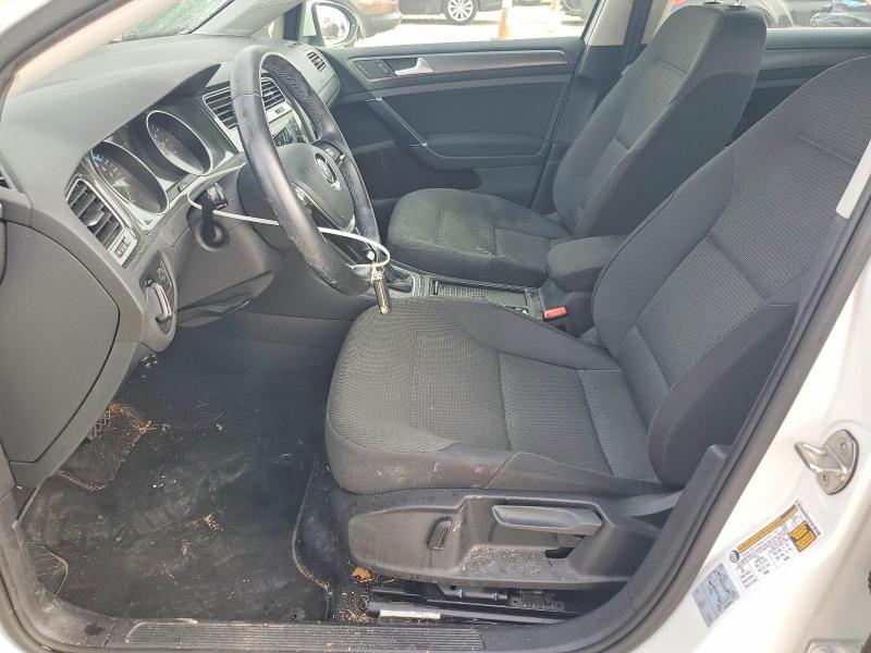 2017 Volkswagen Golf VIN WVWKR7AUXHW953929 COPART salvage auction — SIDE, Tx - Salvage Vehicle Title, sold $2,650 on 2026-08-06 (photo 7)