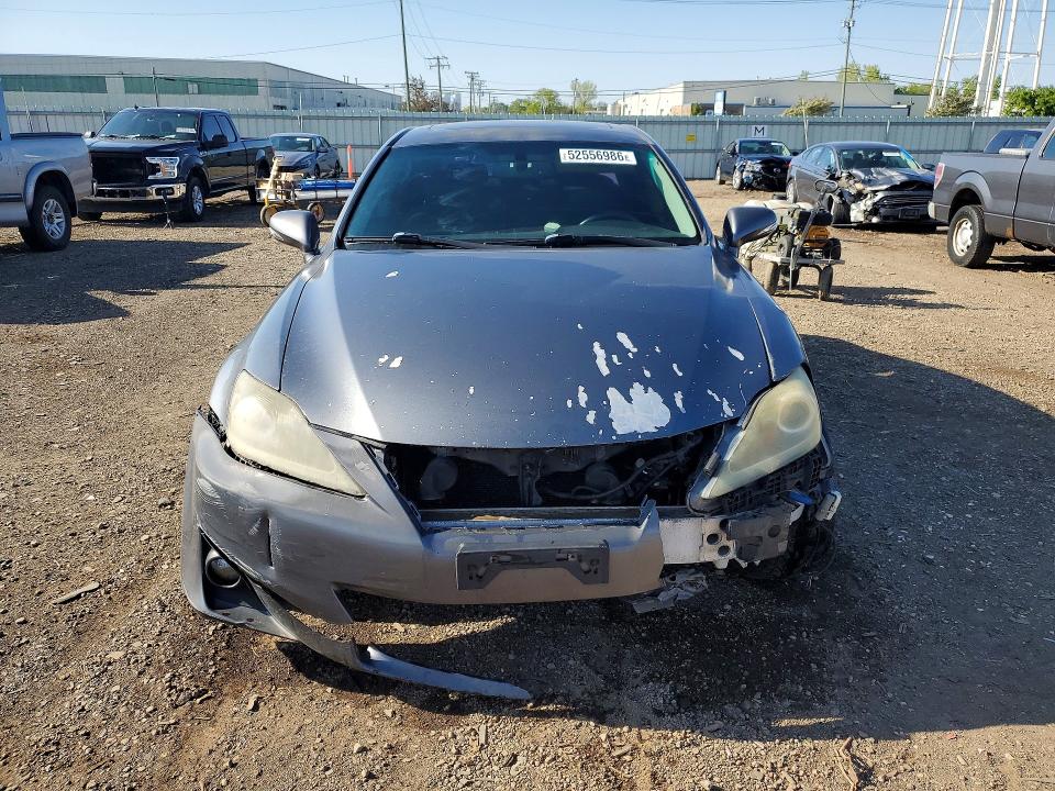 2012 Lexus VIN JTHCF5C26C5058612 COPART salvage auction — FRONT END, Il - Salvage Certificate, sold $1,200 on 2026-07-10 (photo 5)
