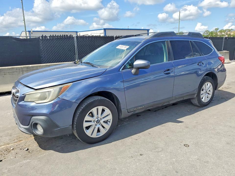 2018 Subaru Outback VIN 4S4BSACCXJ3255510 COPART salvage auction — MINOR DENT/SCRATCHES, Fl - Certificate Of Title, sold $1,050 on 2026-07-02 (photo 1)