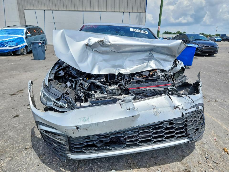 2024 Volkswagen Gti VIN WVWGA7CD8RW142660 COPART salvage auction — FRONT END, Fl - Certificate Of Destruction, sold $2,200 on 2026-07-06 (photo 5)