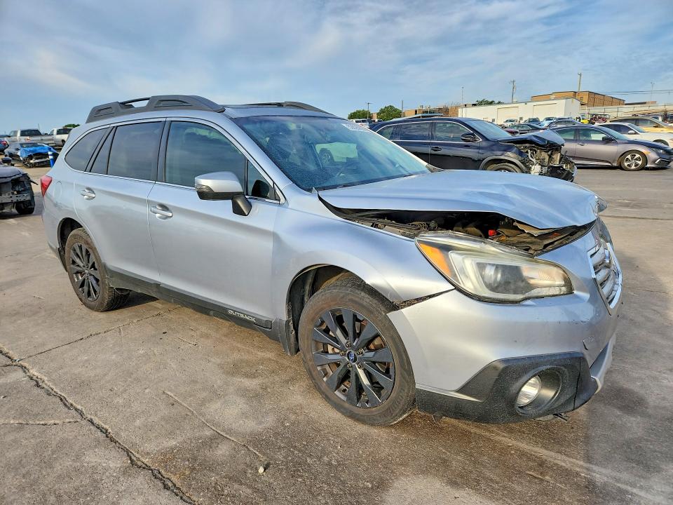 2016 Subaru Outback VIN 4S4BSBNC9G3227578 COPART salvage auction — FRONT END, Tx - Salvage Vehicle Title, sold $175 on 2026-07-30 (photo 4)