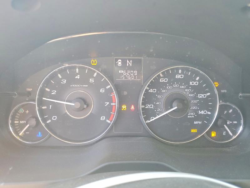 2012 Subaru Outback VIN 4S4BRCGC3C3275456 COPART salvage auction — MECHANICAL, Ok - Certificate Of Title, sold $600 on 2026-07-10 (photo 9)