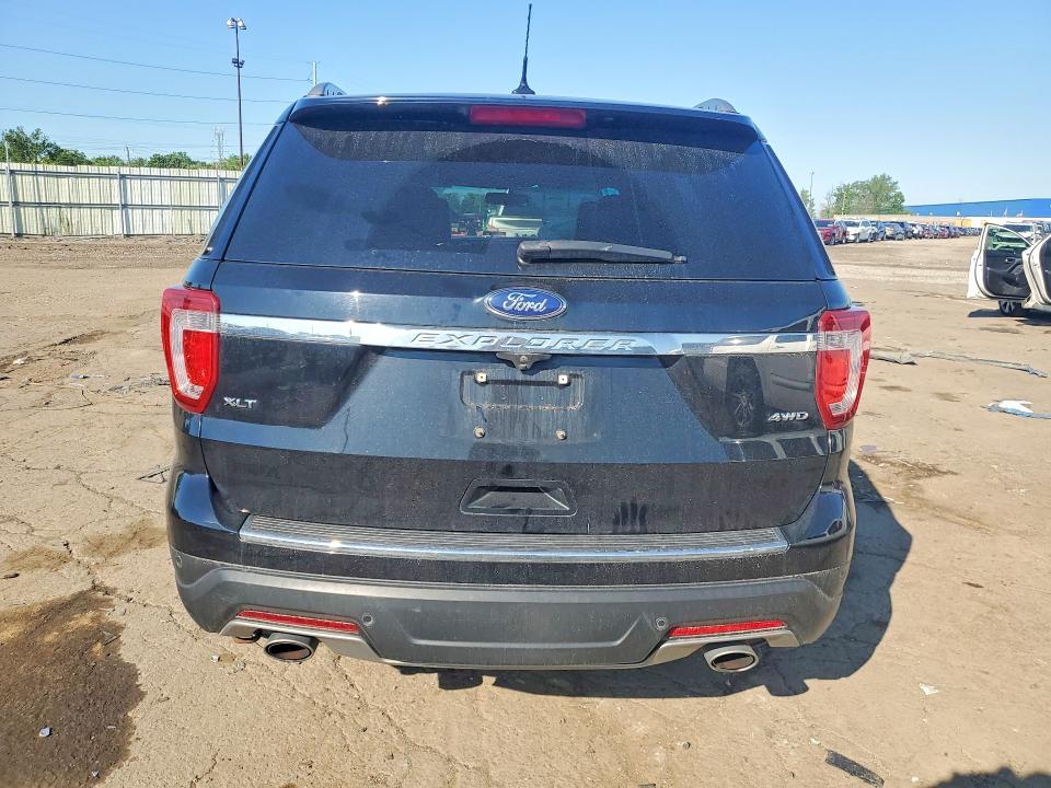 2018 Ford Explorer VIN 1FM5K8D86JGC04398 COPART salvage auction — FRONT END, MI - CERTIFICATE OF TITLE, sold $2,300 on 2026-07-02 (photo 6)