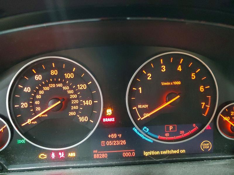 2015 BMW 3er VIN WBA3B5C53FF959729 COPART salvage auction — FRONT END, Mn - Cert Of Title-Salvage, sold $1,400 on 2026-07-14 (photo 9)