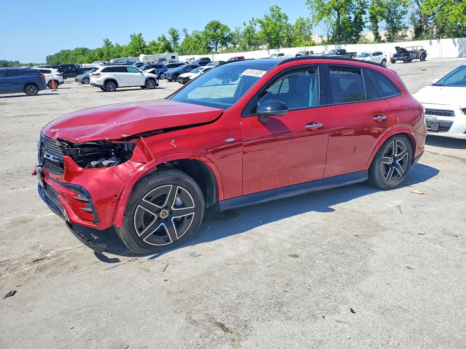 2025 Mercedes-benz Glc VIN W1NKM5GB2SF398886 COPART salvage auction — FRONT END, Ar - Cert Of Title-Salvage, sold $26,000 on 2026-07-31 (photo 1)