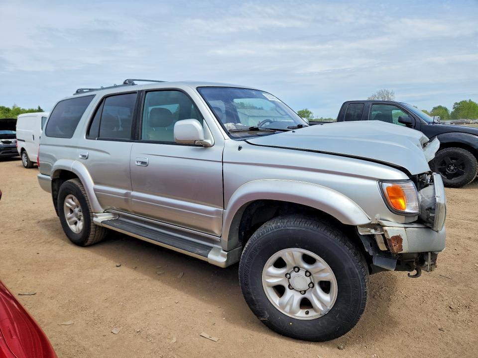 2002 Toyota 4runner VIN JT3HN87R529072550 COPART salvage auction — FRONT END, Oh - Cert Of Title-Salvage, sold $500 on 2026-07-20 (photo 4)