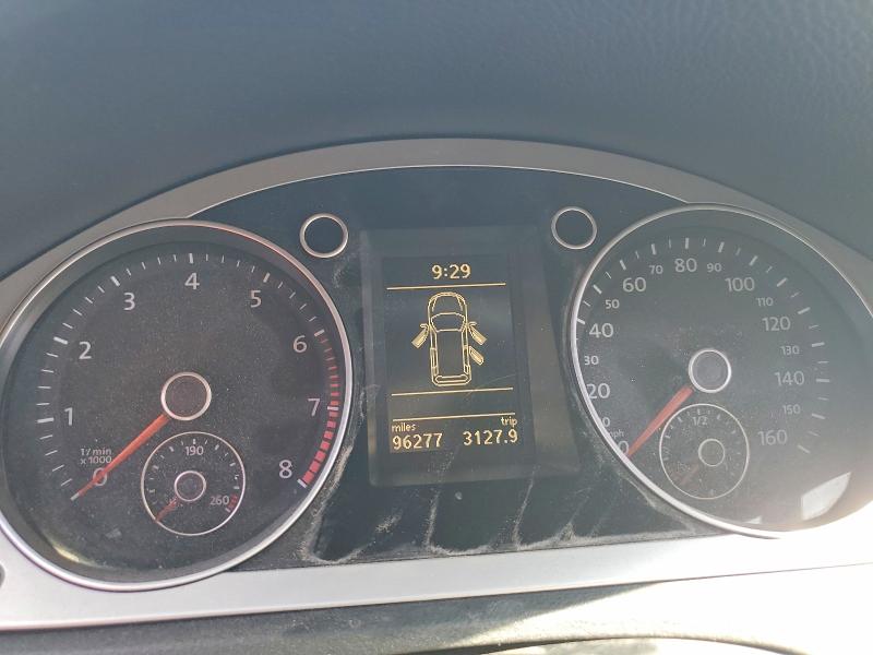2010 Volkswagen Passat VIN WVWXK7AN0AE003285 COPART salvage auction — FRONT END, Nv - Salvage Title, sold $450 on 2026-08-04 (photo 9)