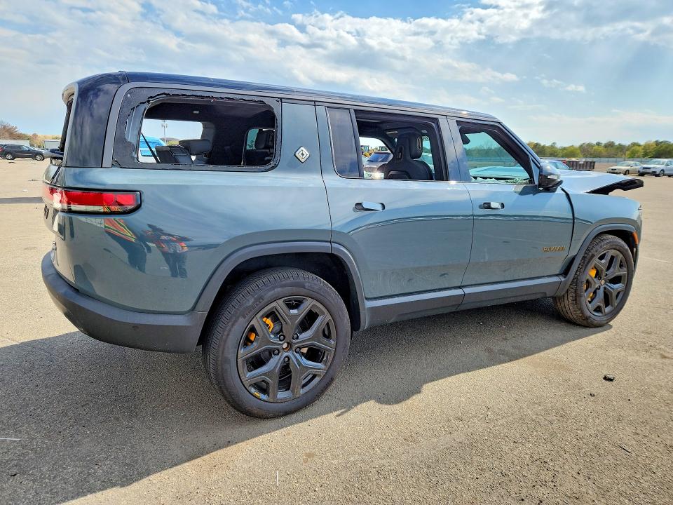 2025 Rivian R1s VIN 7PDSGCBP4SN065223 COPART salvage auction — FRONT END, Ny - Mv-907A Salvage Certificate, sold $12,300 on 2026-07-06 (photo 3)