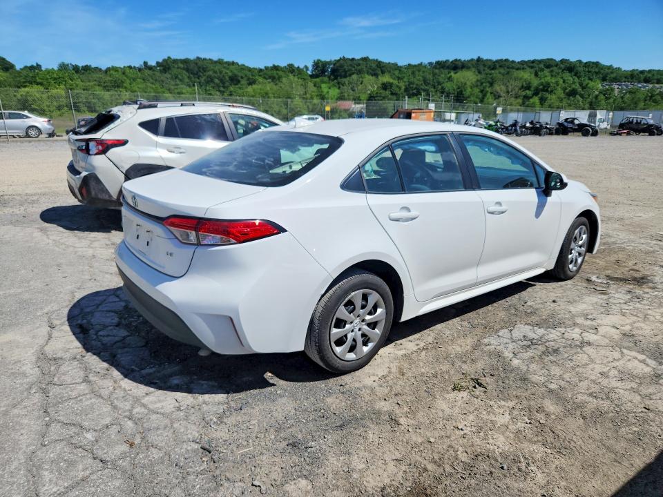 2025 Toyota Corolla VIN 5YFB4MDE8SP296422 COPART salvage auction — SIDE, VA - CERT OF TITLE - SALVAGE, sold $6,500 on 2026-07-06 (photo 3)