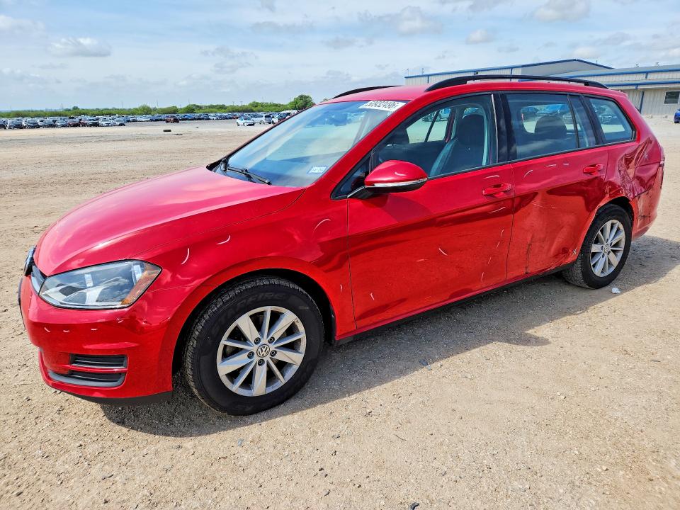 2017 Volkswagen VIN 3VWC17AU6HM500951 COPART salvage auction — SIDE, Tx - Salvage Vehicle Title, sold $3,200 on 2026-07-02 (photo 1)