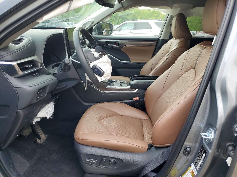 2025 Toyota Highlander hybrid VIN 5TDKBRCH5SS662035 COPART salvage auction — FRONT END, Ny - Mv-907A Salvage Certificate, sold $23,700 on 2026-07-07 (photo 7)