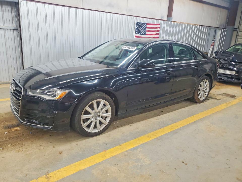 2016 Audi A6 VIN WAUFFAFCXGN065027 COPART salvage auction — FRAME DAMAGE, Nc - Dlr Only-Clean/Over 25% Damage, sold $3,900 on 2026-07-29 (photo 1)