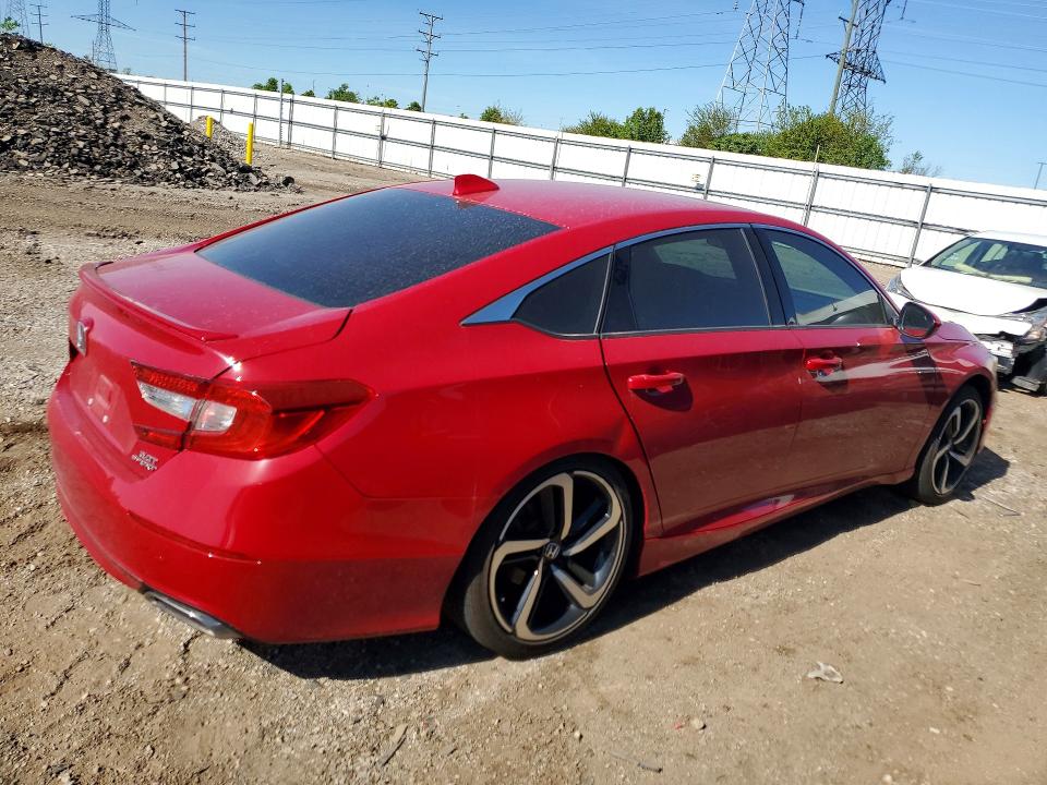 2020 Honda Accord VIN 1HGCV2F30LA026058 COPART salvage auction — REAR END, IL - SALVAGE CERTIFICATE, sold $9,600 on 2026-07-28 (photo 3)
