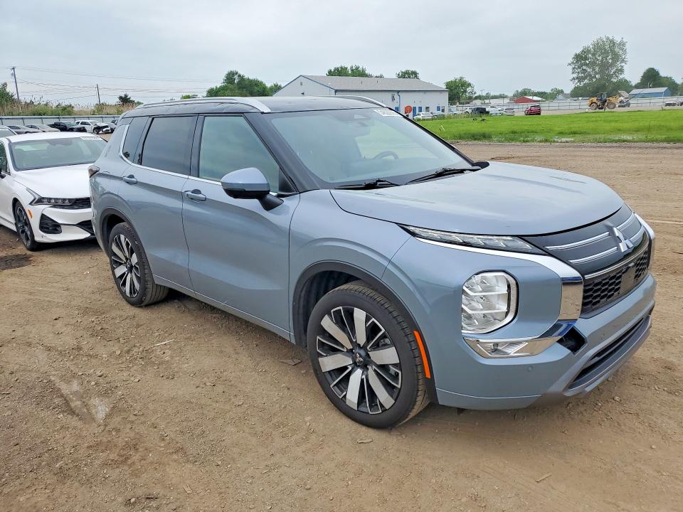 2025 Mitsubishi Outlander VIN JA4J3WA8XSZ024043 COPART salvage auction — HAIL, Oh - Cert Of Title-Salvage, sold $9,700 on 2026-07-23 (photo 4)