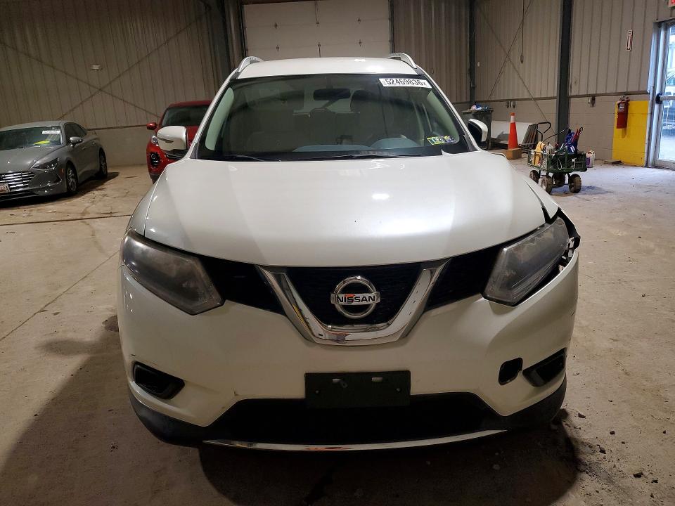 2016 Nissan VIN KNMAT2MV2GP618774 COPART salvage auction — FRONT END, Pa - Certificate Of Salvage, sold $1,800 on 2026-07-08 (photo 5)