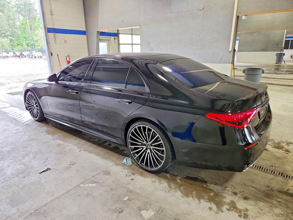 2022 Mercedes-benz S-klasse VIN W1K6G6DB7NA096172 COPART salvage auction — FRONT END, Va - Cert Of Title - Salvage, sold $28,750 on 2026-07-24 (photo 2)