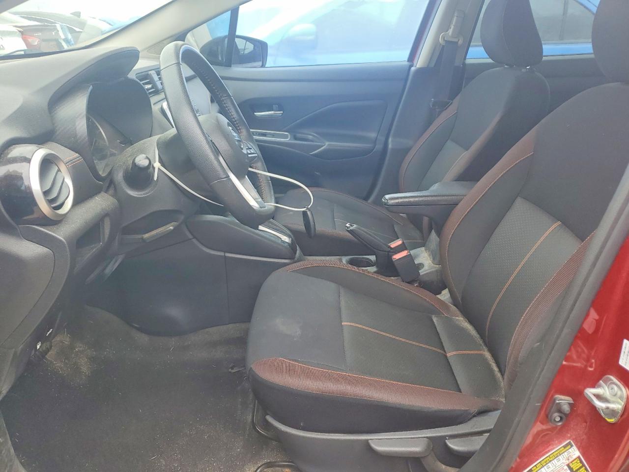2021 Nissan Versa VIN 3N1CN8FV9ML918826 COPART salvage auction — Front End, TX - SALVAGE VEHICLE TITLE, sold $3,900 on 2026-07-09 (photo 7)