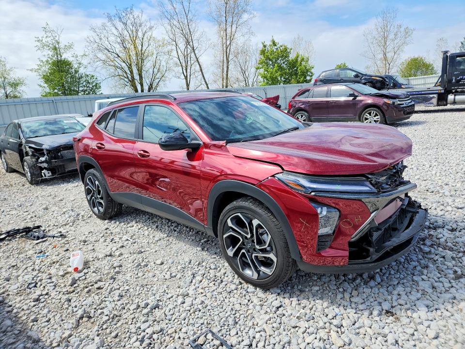 2024 Chevrolet VIN KL77LJE24RC075492 COPART salvage auction — FRONT END, Mi - Cert Of Title-Salvage Vehicle, sold $9,100 on 2026-07-02 (photo 4)