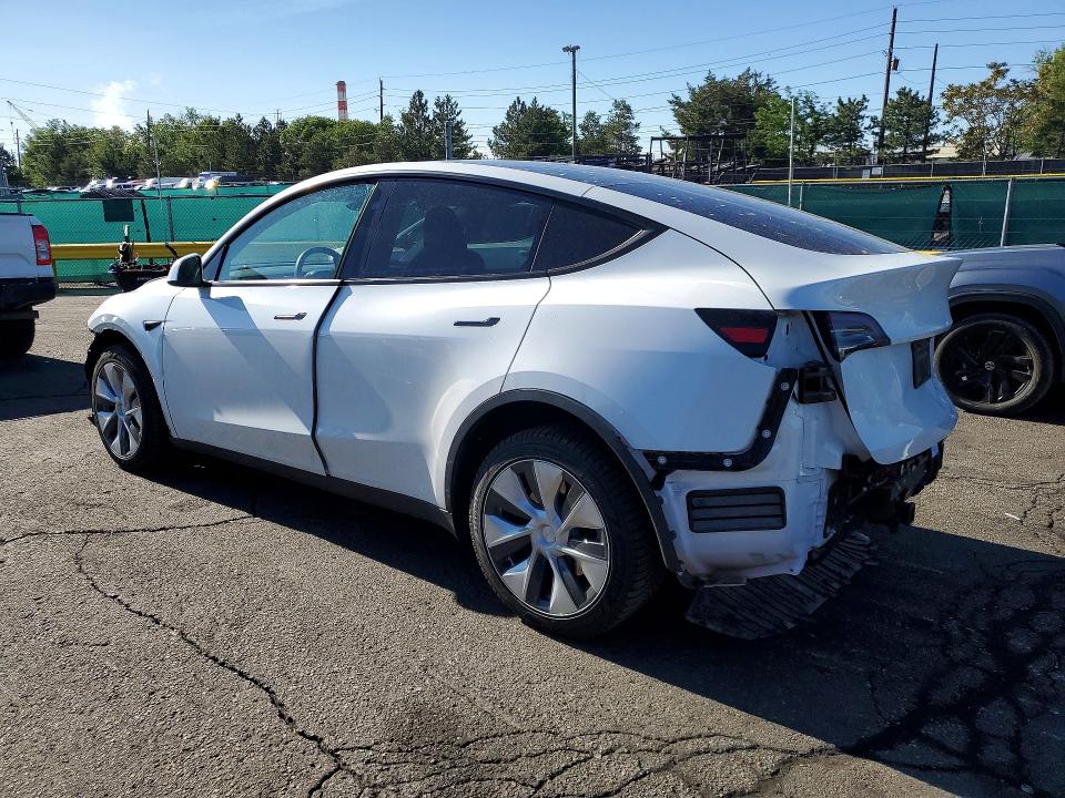 2023 Tesla Model y VIN 7SAYGDEE9PF840139 COPART salvage auction — FRONT END, Co - Salvage Title, sold $11,700 on 2026-07-16 (photo 2)