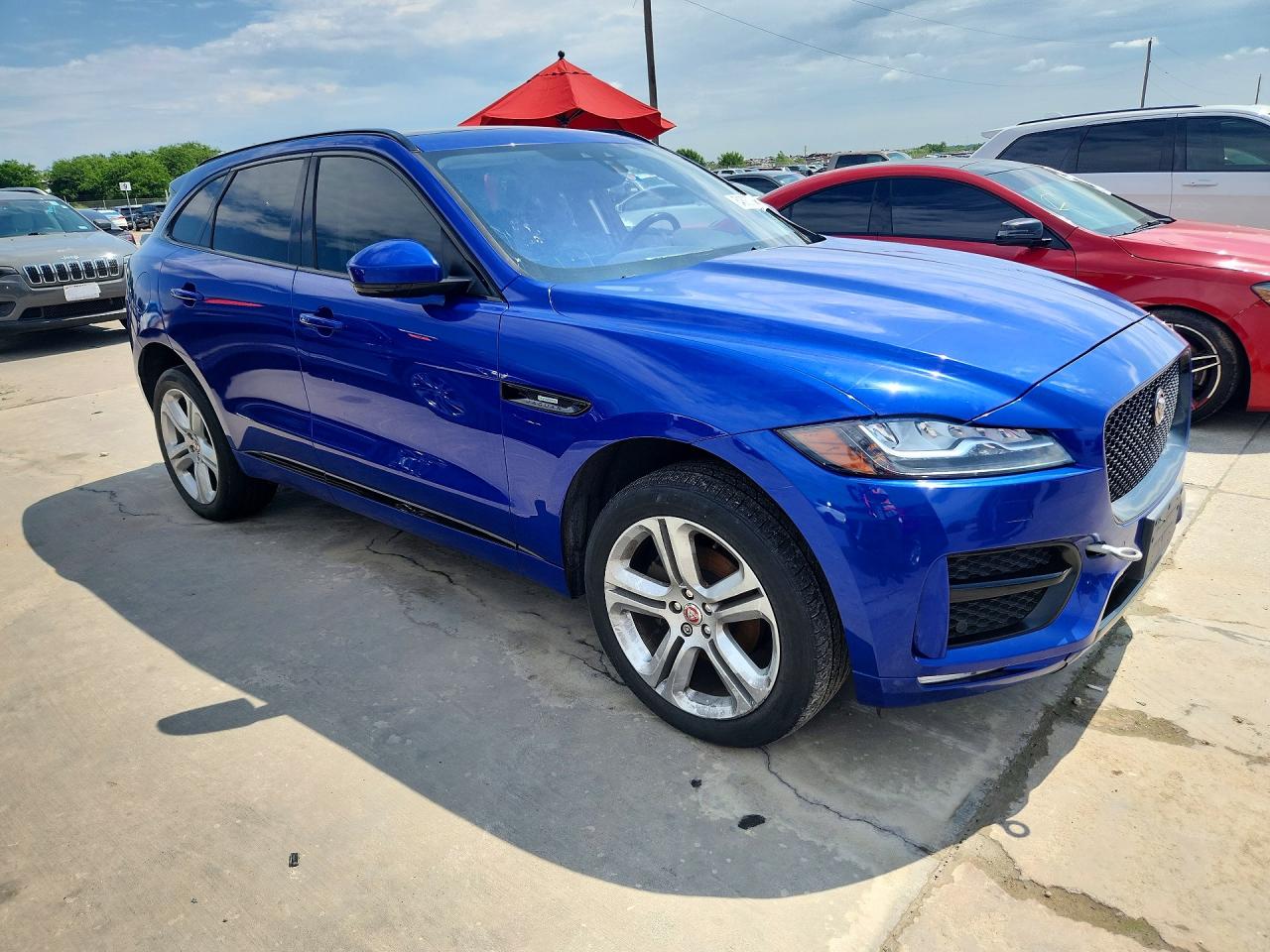 2018 Jaguar F-Pace VIN SADCL2FN0JA240295 COPART salvage auction — Hail, TX - CERTIFICATE OF TITLE, sold $4,250 on 2026-07-03 (photo 4)