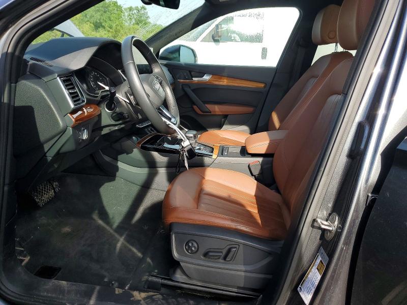 2022 Audi Q5 VIN WA1GAAFY1N2068912 COPART salvage auction — HAIL, Oh - Cert Of Title-Salvage, sold $14,600 on 2026-07-20 (photo 7)