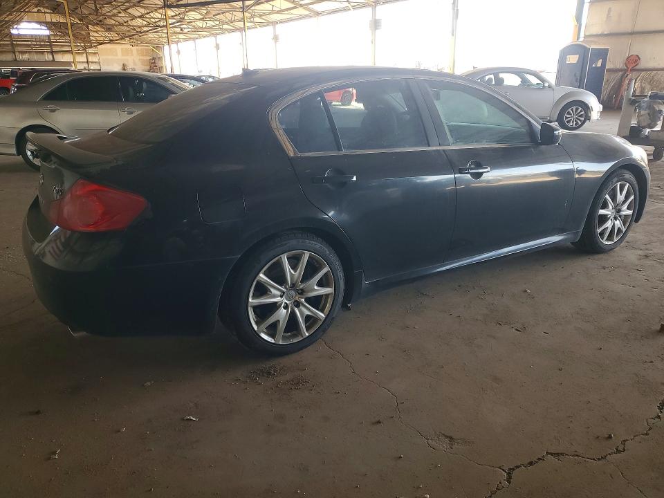 2009 Infiniti G37 VIN JNKCV61E69M011861 COPART salvage auction — FRONT END, Az - Cert Of Title - Salvage, sold $1,350 on 2026-07-06 (photo 3)