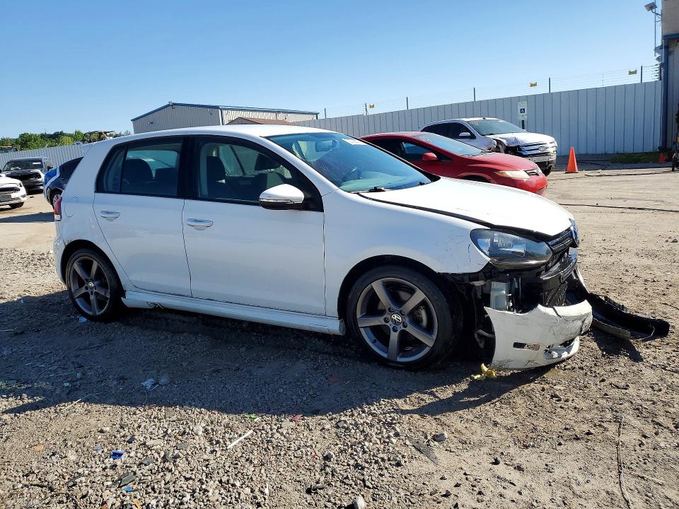 2013 Volkswagen Golf VIN WVWDB7AJ7DW089550 COPART salvage auction — FRONT END, KY - CERT OF TITLE-SALVAGE, sold $1,250 on 2026-07-27 (photo 4)