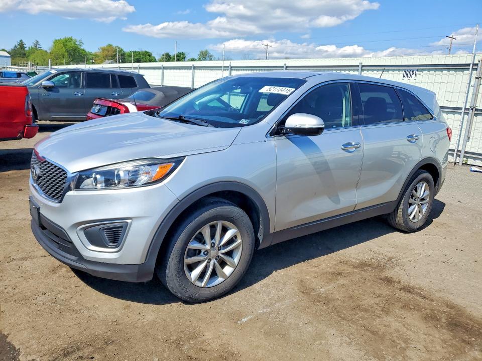 2018 Kia VIN 5XYPG4A34JG417207 COPART salvage auction — FRONT END, Pa - Certificate Of Salvage, sold $2,600 on 2026-07-07 (photo 1)