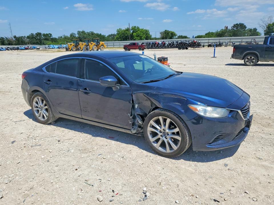 2017 Mazda 6 VIN JM1GL1V57H1149334 COPART salvage auction — FRONT END, Tx - Salvage Vehicle Title, sold $1,800 on 2026-07-02 (photo 4)