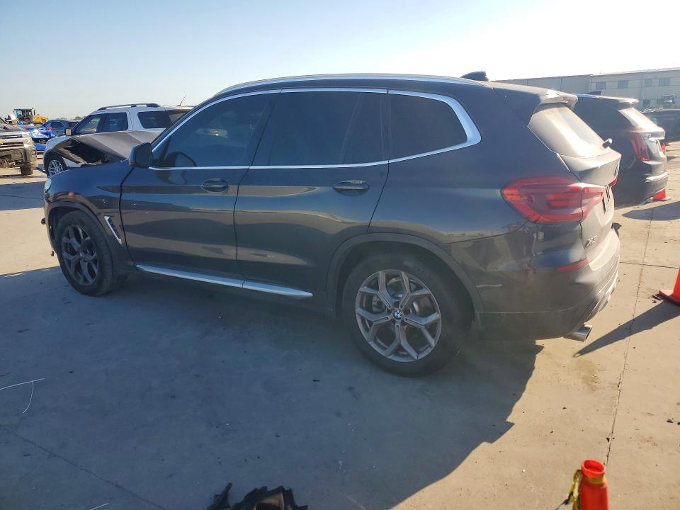 2021 BMW X3 VIN 5UXTY3C0XM9H04406 COPART salvage auction — FRONT END, Tx - Salvage Vehicle Title, sold $4,750 on 2026-07-06 (photo 2)