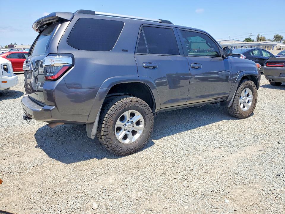 2019 Toyota 4runner VIN JTEBU5JR0K5654795 COPART salvage auction — ALL OVER, Ca - Salvage Certificate, sold $9,000 on 2026-07-31 (photo 3)
