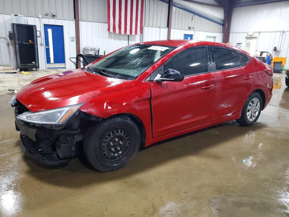 2019 Hyundai Elantra VIN KMHD74LF3KU791247 COPART salvage auction — VANDALISM, Pa - Cert Of Salvage-Theft, sold $2,300 on 2026-07-15 (photo 1)