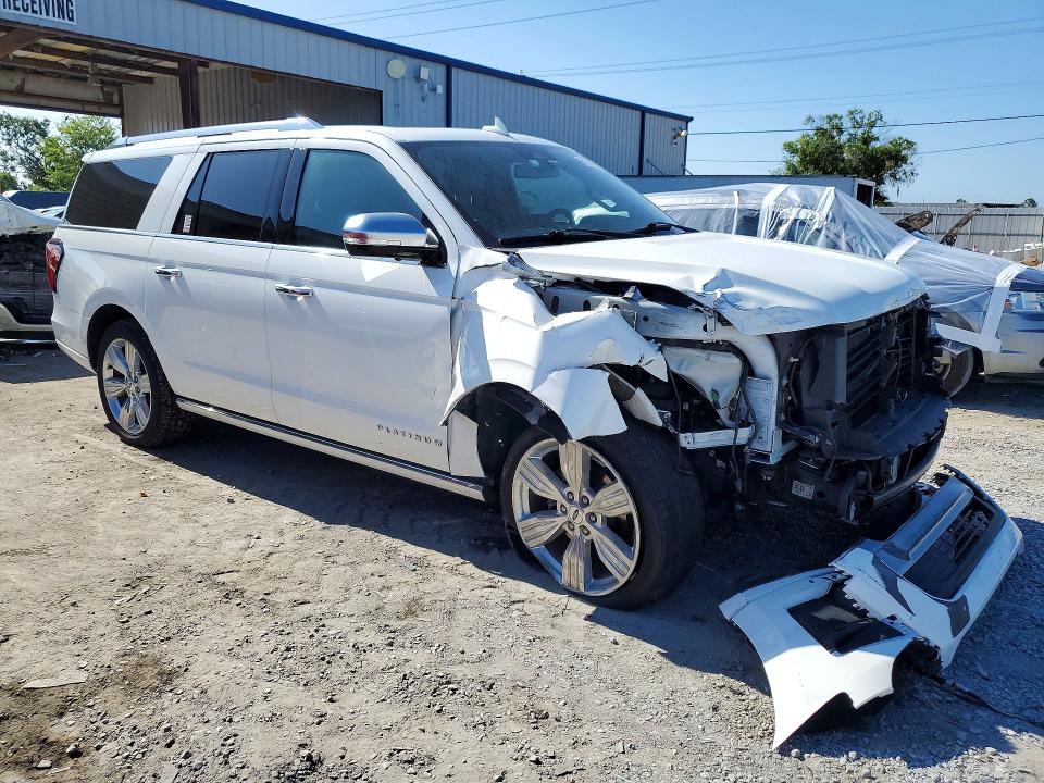 2023 Ford Expedition VIN 1FMJK1L8XPEA43582 COPART salvage auction — FRONT END, Fl - Certificate Of Destruction, sold $14,500 on 2026-07-28 (photo 4)
