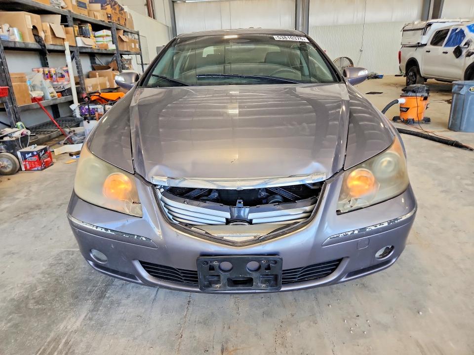 2005 Acura Rl VIN JH4KB16595C005293 COPART salvage auction — FRONT END, Wv - Salvage Certificate, sold $225 on 2026-07-21 (photo 5)