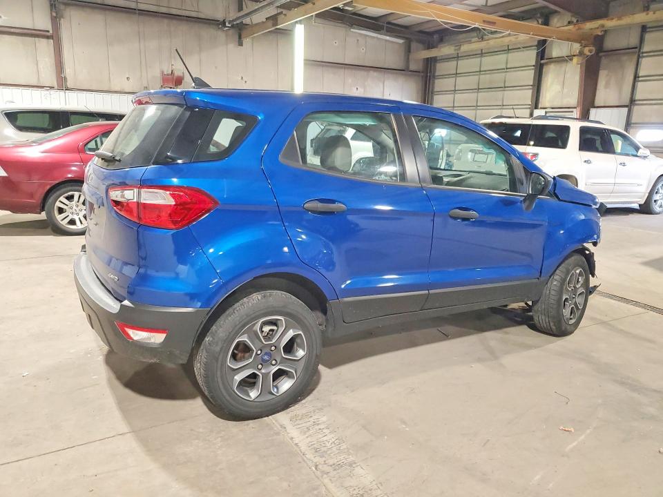 2022 Ford Ecosport VIN MAJ6S3FL3NC468890 COPART salvage auction — FRONT END, Il - Salvage Certificate, sold $150 on 2026-07-22 (photo 3)