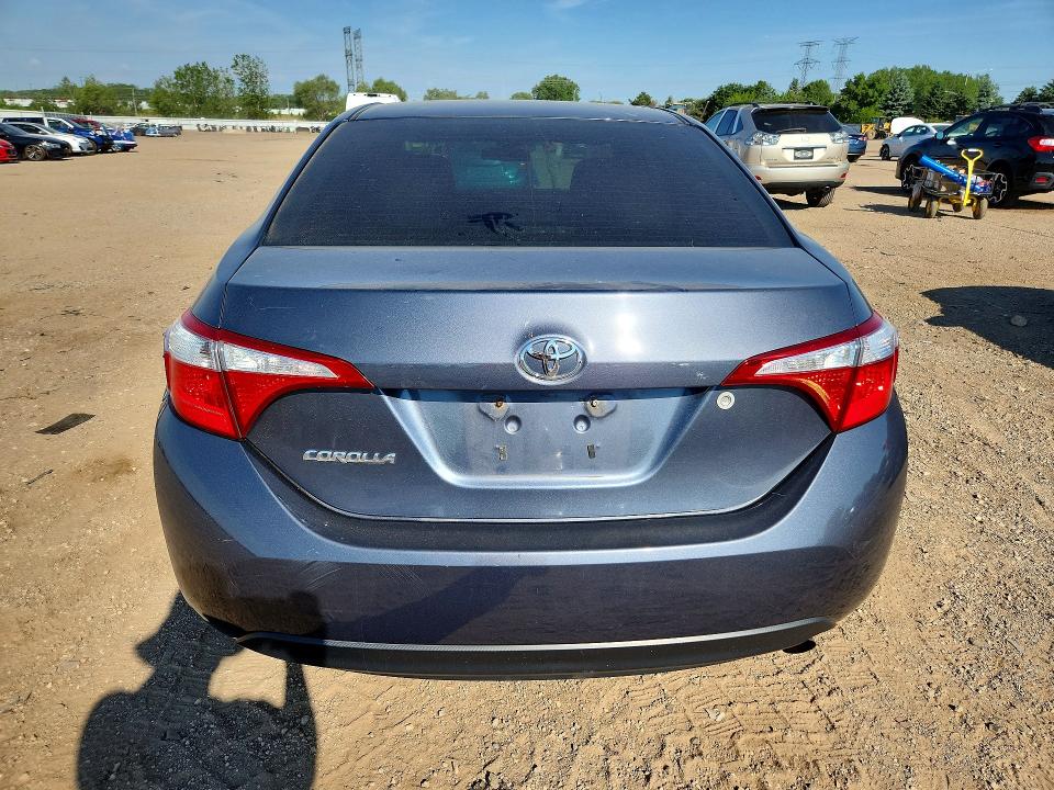 2014 Toyota Corolla VIN 5YFBURHE7EP055835 COPART salvage auction — FRONT END, Il - Salvage Certificate, sold $2,150 on 2026-07-07 (photo 6)