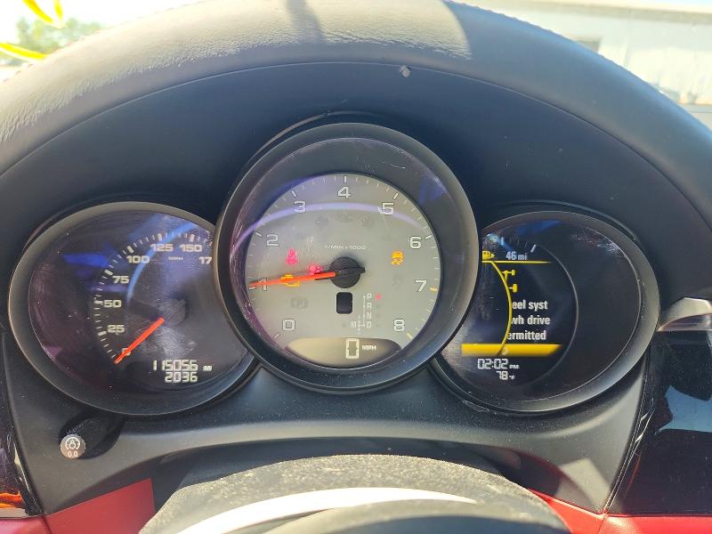 2015 Porsche Macan VIN WP1AB2A51FLB60141 COPART salvage auction — MINOR DENT/SCRATCHES, Nj - Certificate Of Title, sold $7,600 on 2026-07-27 (photo 9)