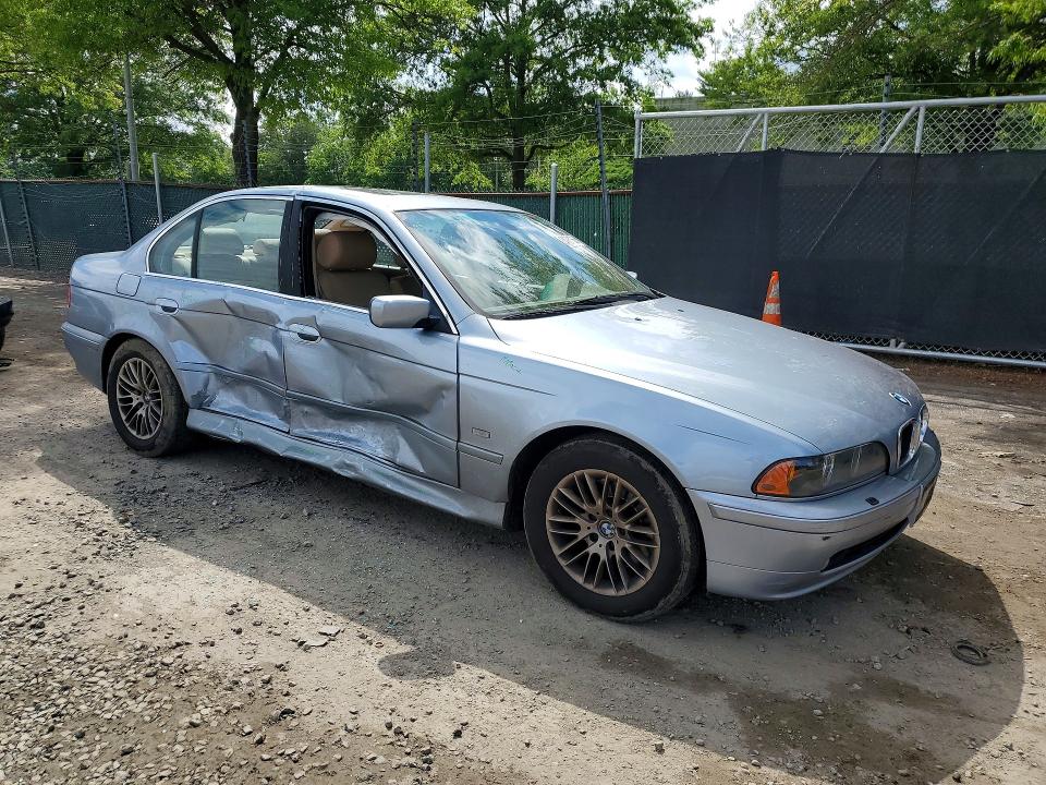 2003 BMW 5 series VIN WBADT63413CK38207 COPART salvage auction — SIDE, MD - CERT OF SALVAGE > 75% DAMAGE, sold $225 on 2026-07-14 (photo 4)